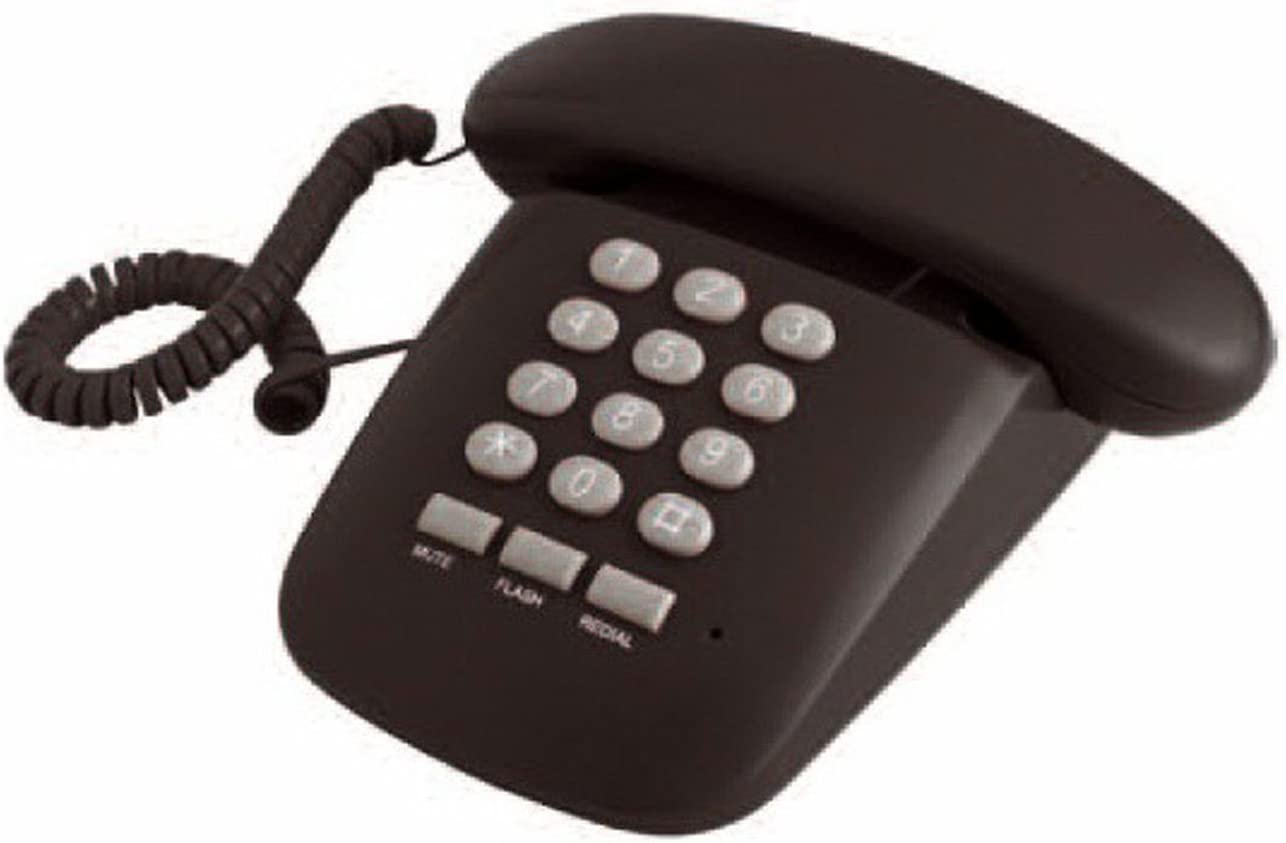 Brondi Sole Telefono Fisso, Nero